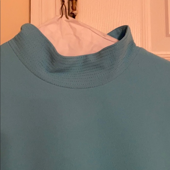 Turquoise A-line dress - Picture 3 of 3